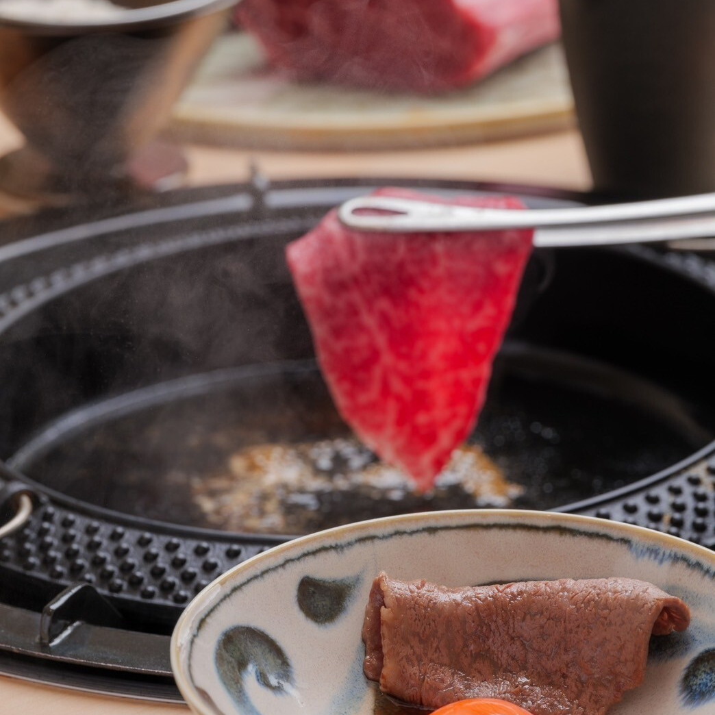 【新すき焼きorしゃぶしゃぶコース】